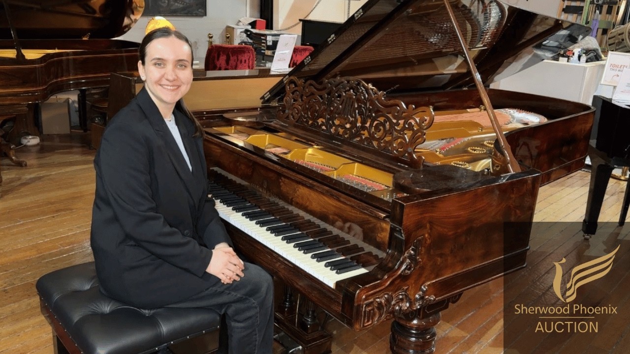 Steinway & Sons Model D Concert Grand Piano Walnut | Sherwood Phoenix Auction | MARCH 2026