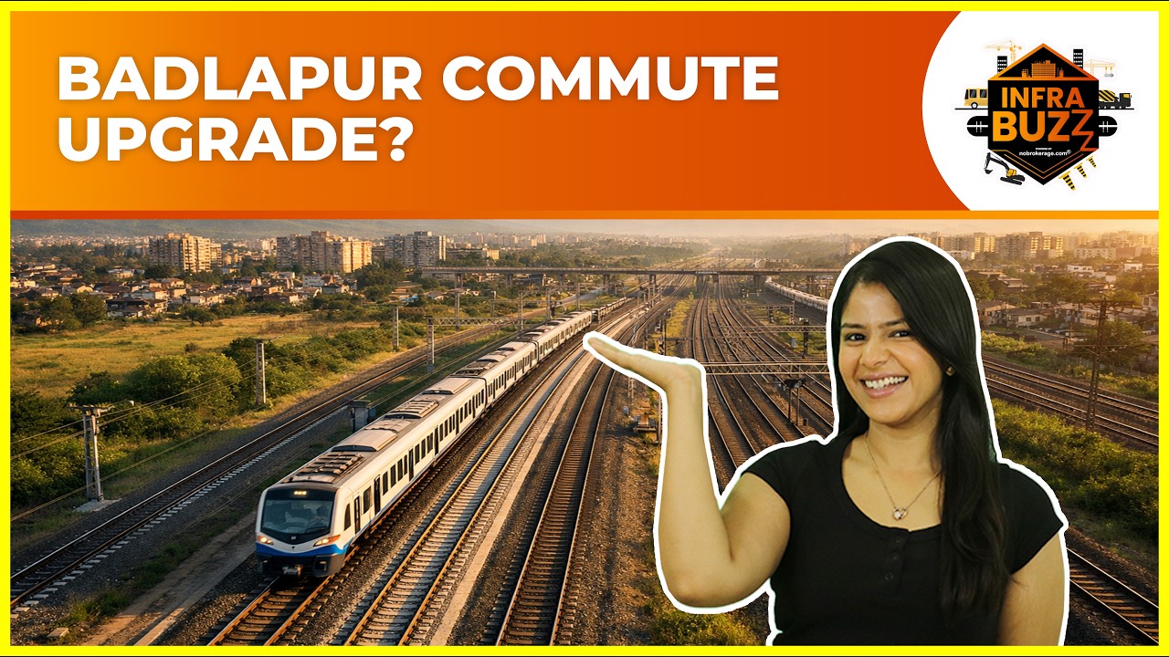 Badlapur&ndash;Karjat Railway Expansion 🚆 | ₹1,324 Cr MUTP-3B Project Explained | InfraBuzz