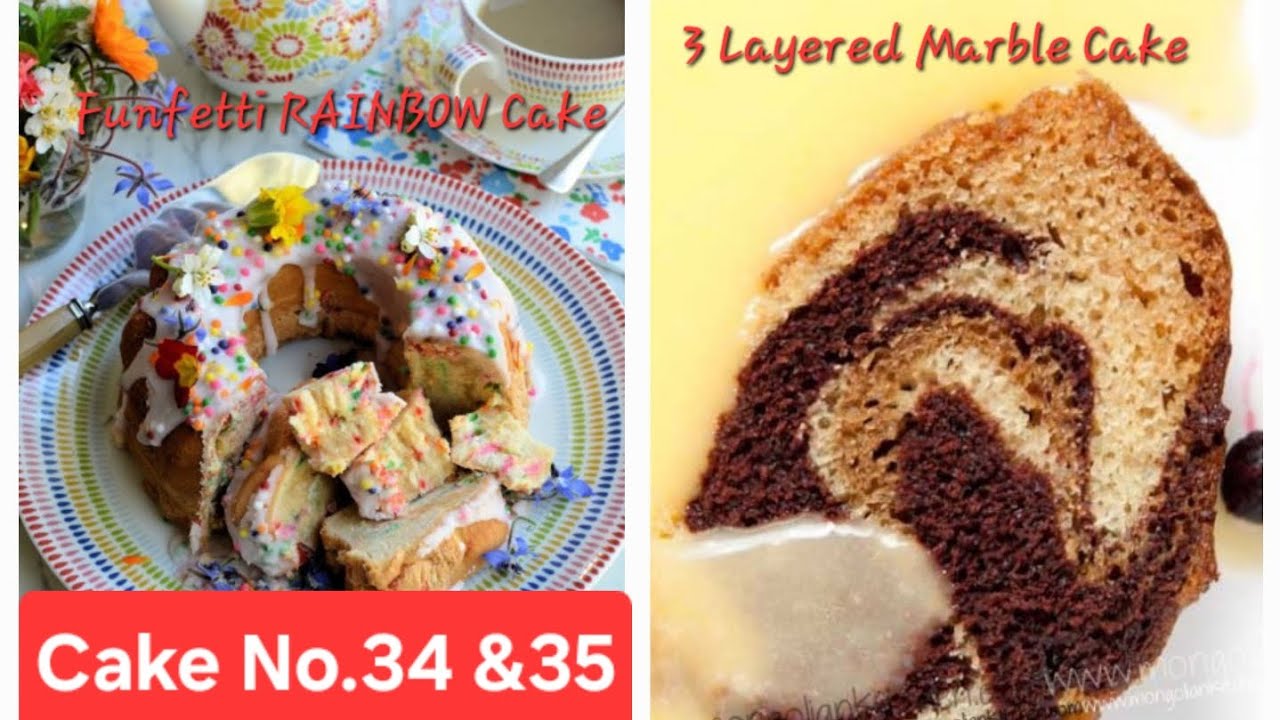 50 Flavours Eggless Teatime Cakes Series Cake No.34 &35 #teacakes #bakerssweethome #eggless