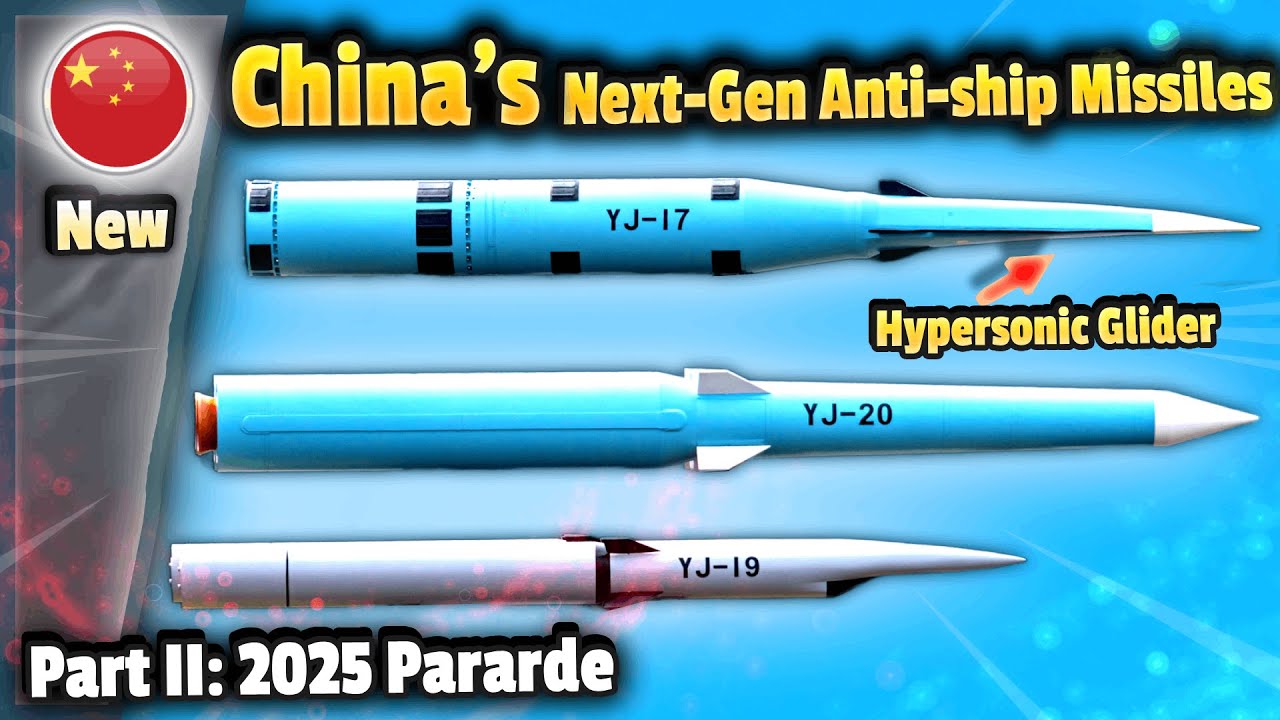 The NEW Anti-Ship Missiles of China's 2025 Victory Day Parade
