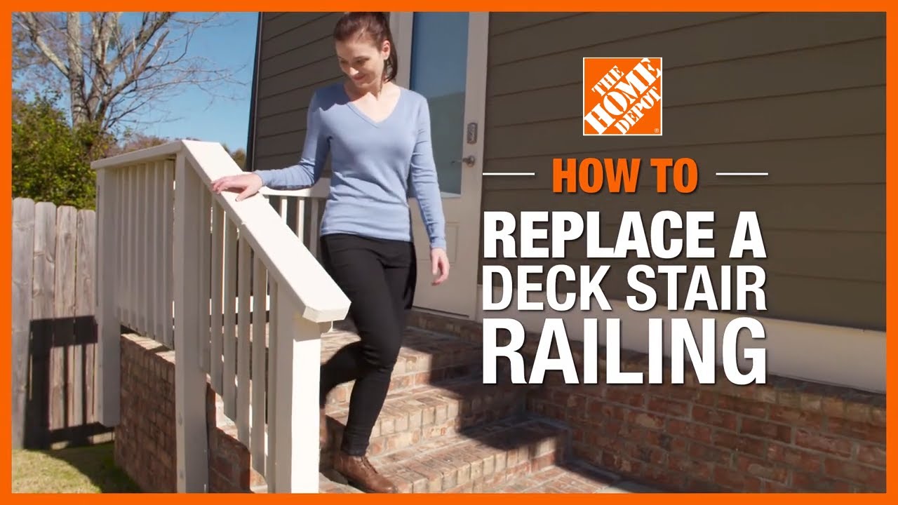 Deck Stair Railing | The Home Depot