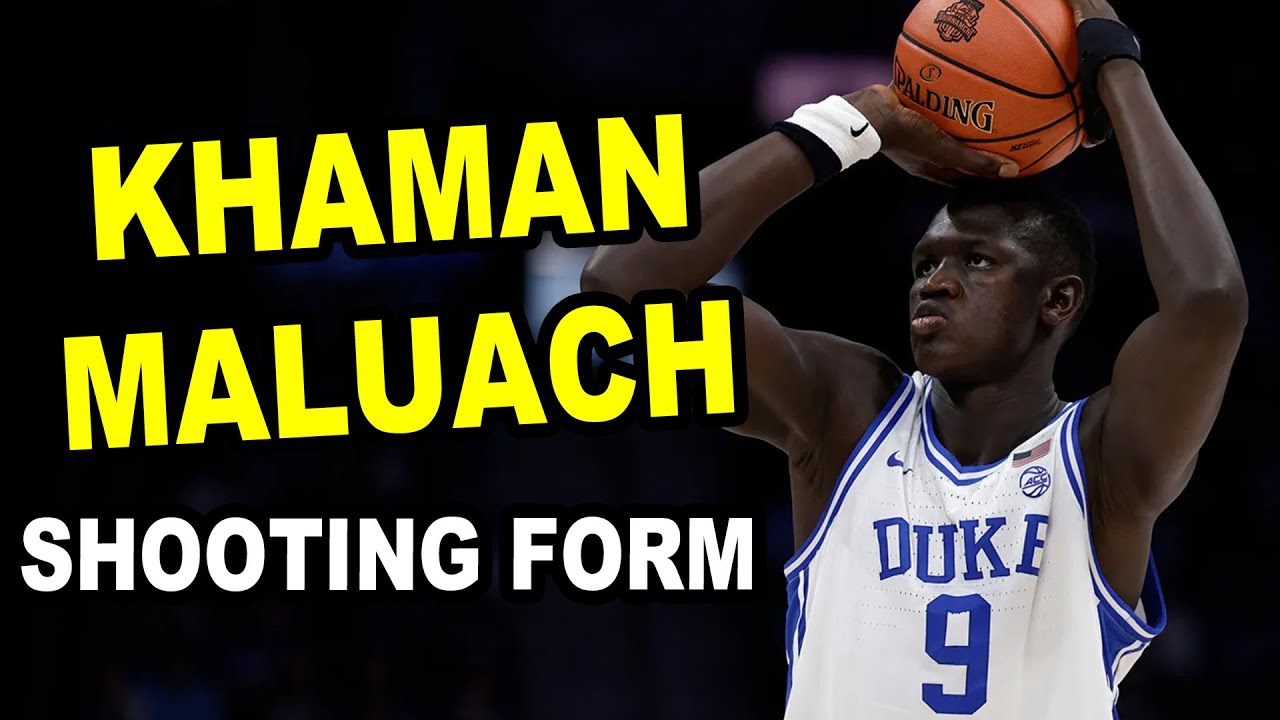 Khaman Maluach Basketball Shooting Form
