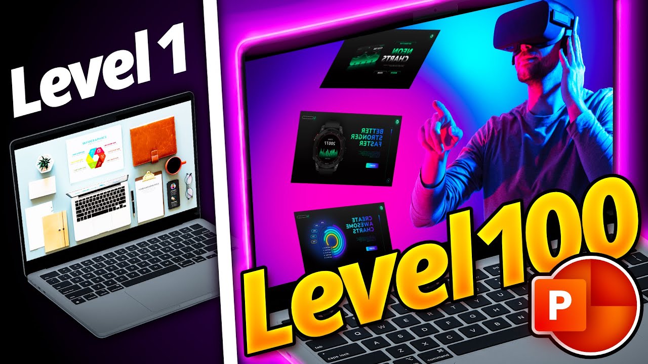 PowerPoint Slide Zoom LEVEL 1 to LEVEL 100🔥