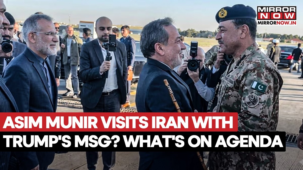 Pakistan Army Chief Rushes To Iran With Trump's Big Message Ahead Of Second Round Of Peace Talks