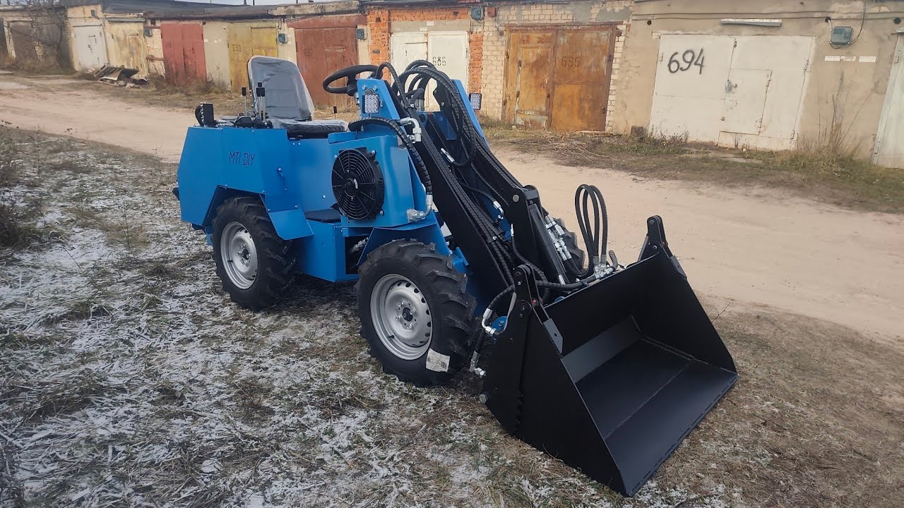 #МИНИПОГРУЗЧИК#ГИДРО#ИНЖЕКТОР Loncin30ЛС