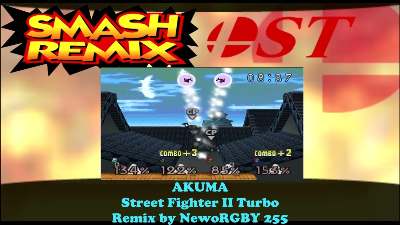 Smash Remix OST Extended -  AKUMA (Street Fighter II Turbo) by NewoRGBY 255