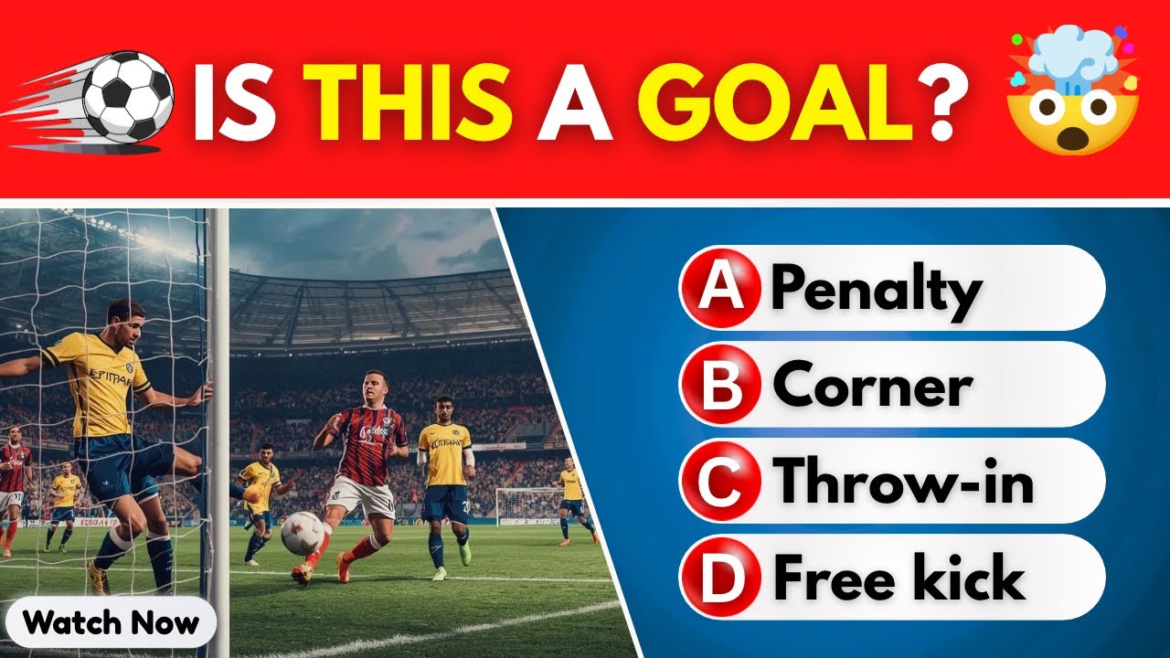 Soccer IQ Test 🔥 | Only True Fans Can Score 40/40!