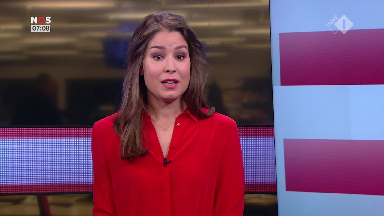 Amber Brantsen NOS Journaal presentatrice 28 september 2017 7.00 uur vroege ochtend nieuws