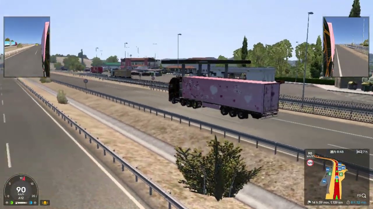 Euro Truck Simulator 2 Driving Live