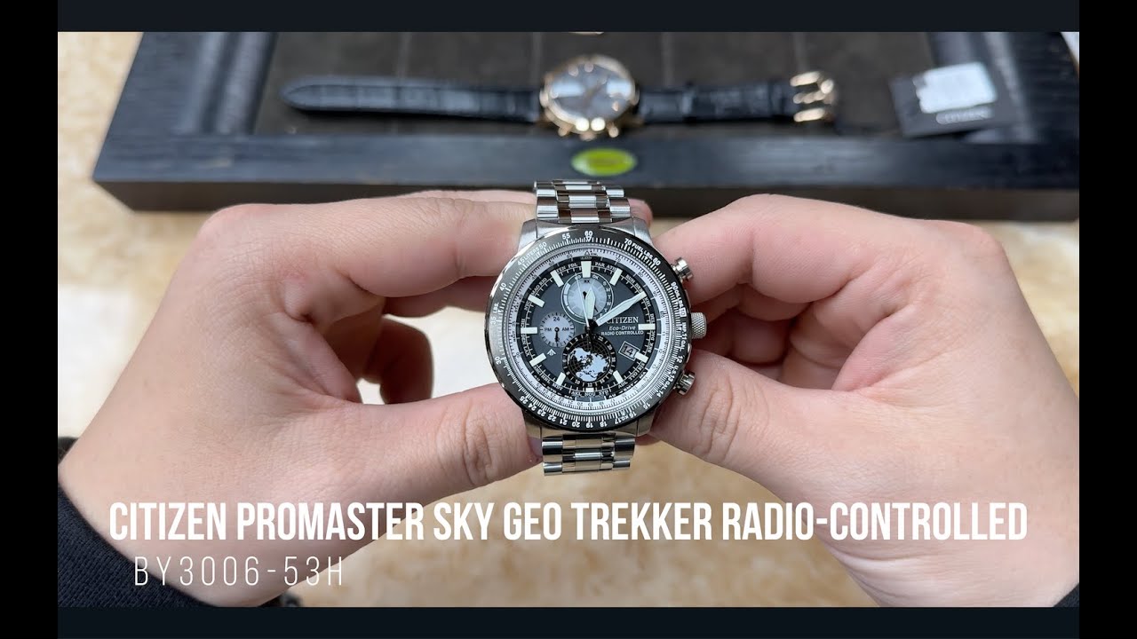Citizen Promaster Sky Geo Trekker Radio Controlled BY3006 53H