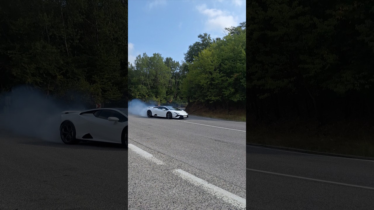 Lamborghini Huracán drift 