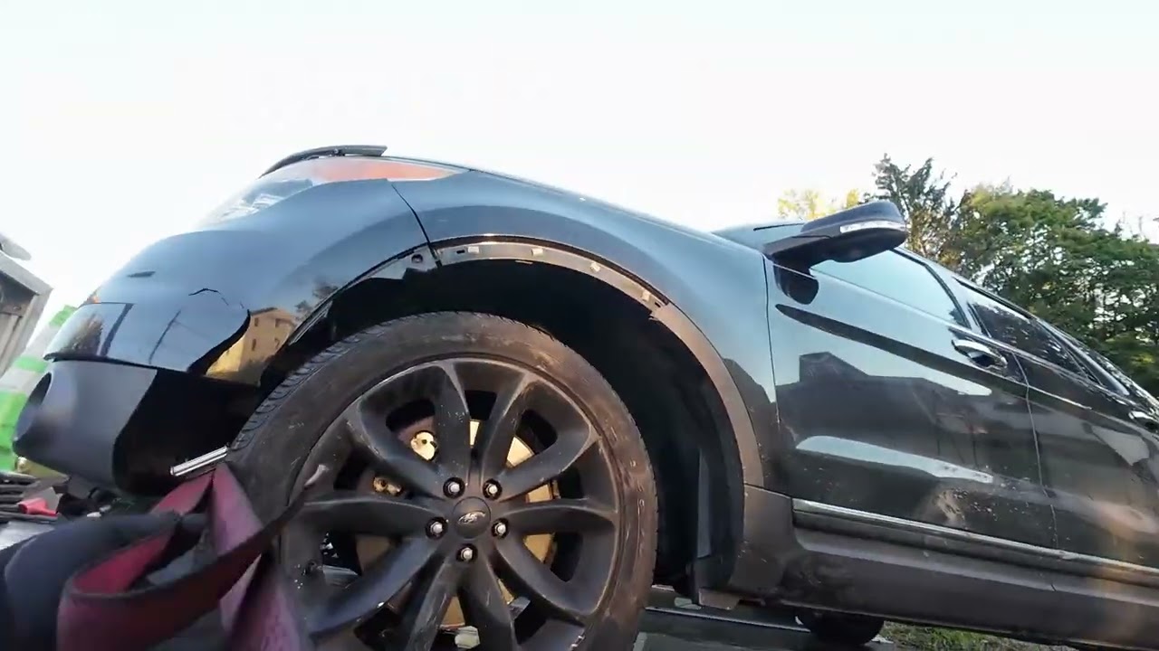 Broken ball joint on the highway