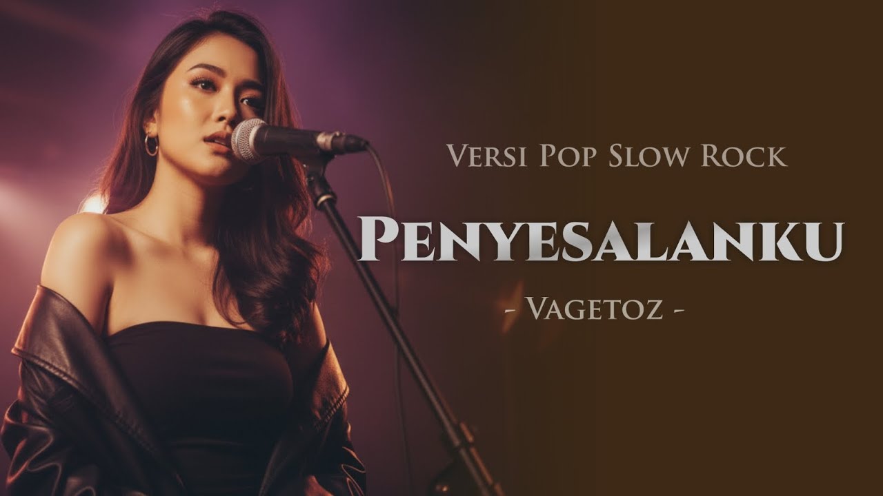 Penyesalanku – Vagetoz | Pop Slow Rock Cover AI