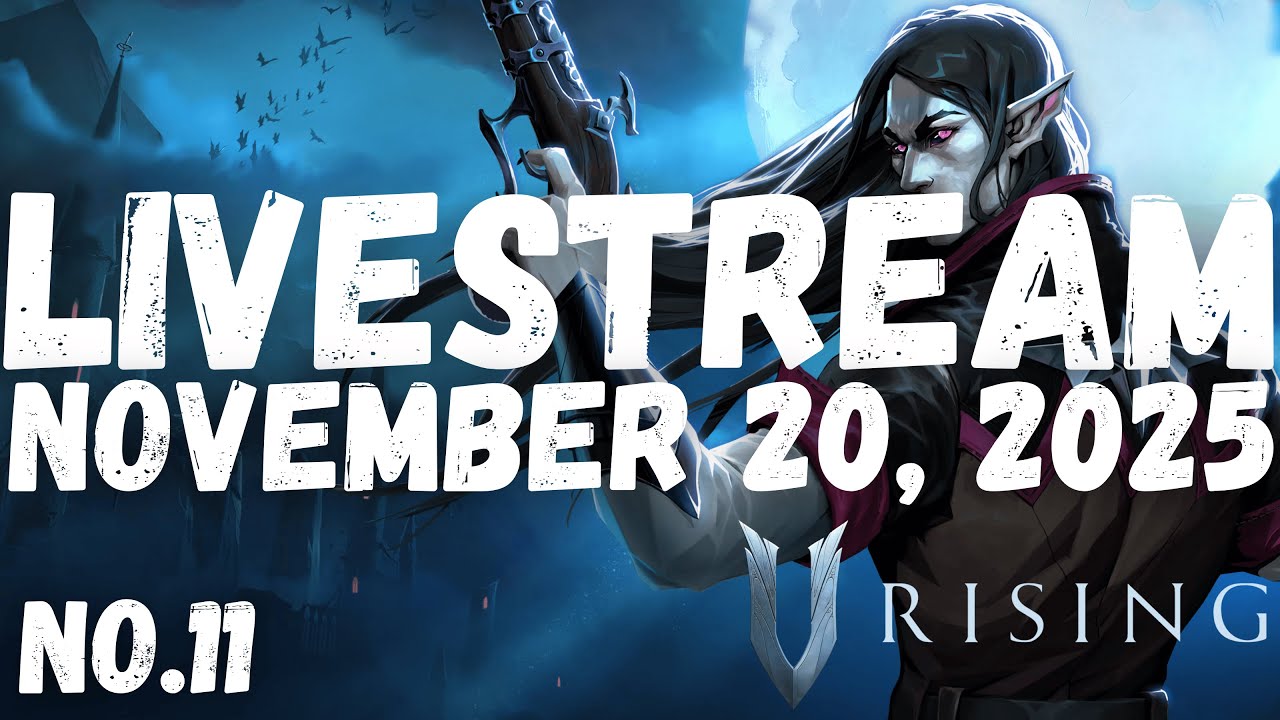 Haunted Iron Mine and the V Bloods Within V RISING | 11/20/25 Stream