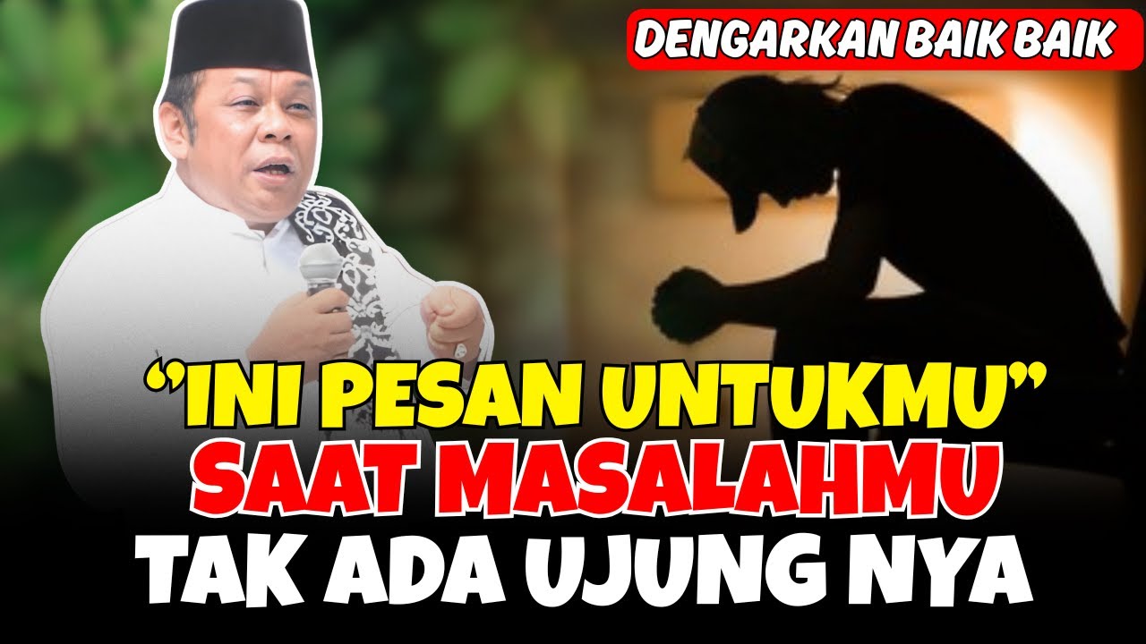 DENGARKAN KETIKA ANDA SEDANG BANYAK MASALAH - CERAMAH KH ZAINUDIN MZ TERBARU 2025