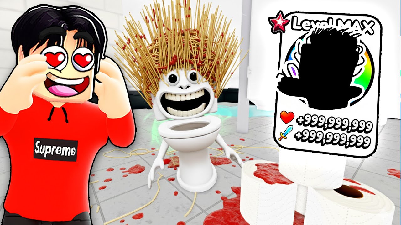 ICH BEKOMME MAX LEVEL Spaghetti Tualetti in Brainrot Evolution! 😍