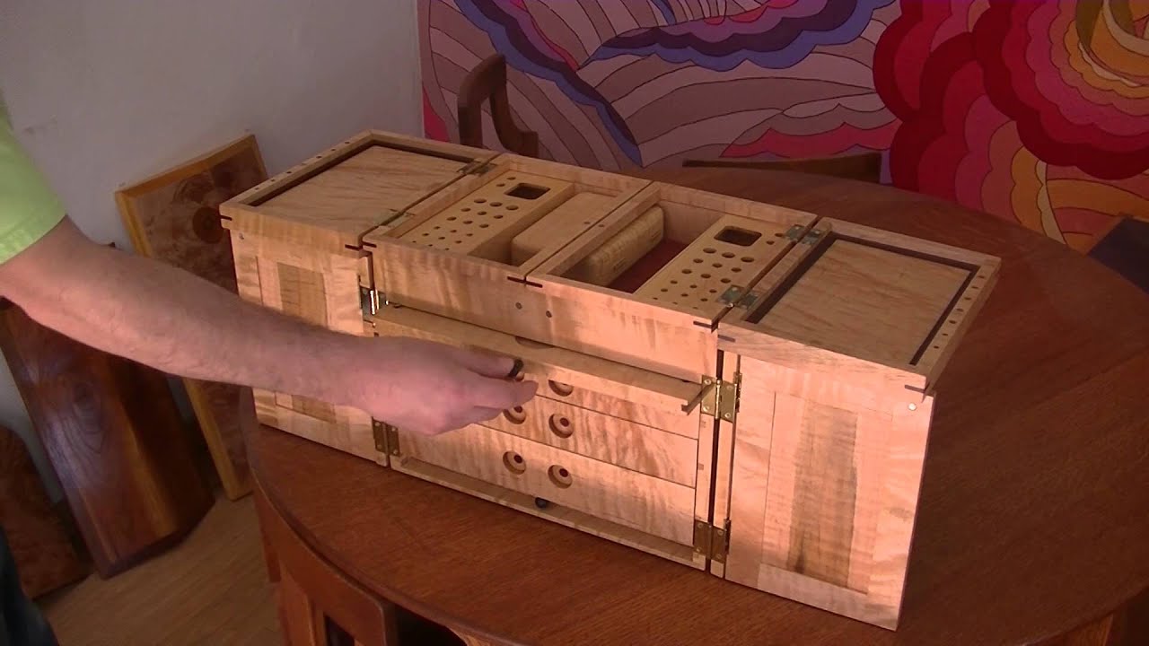 Portable Fly Tying Box Tour