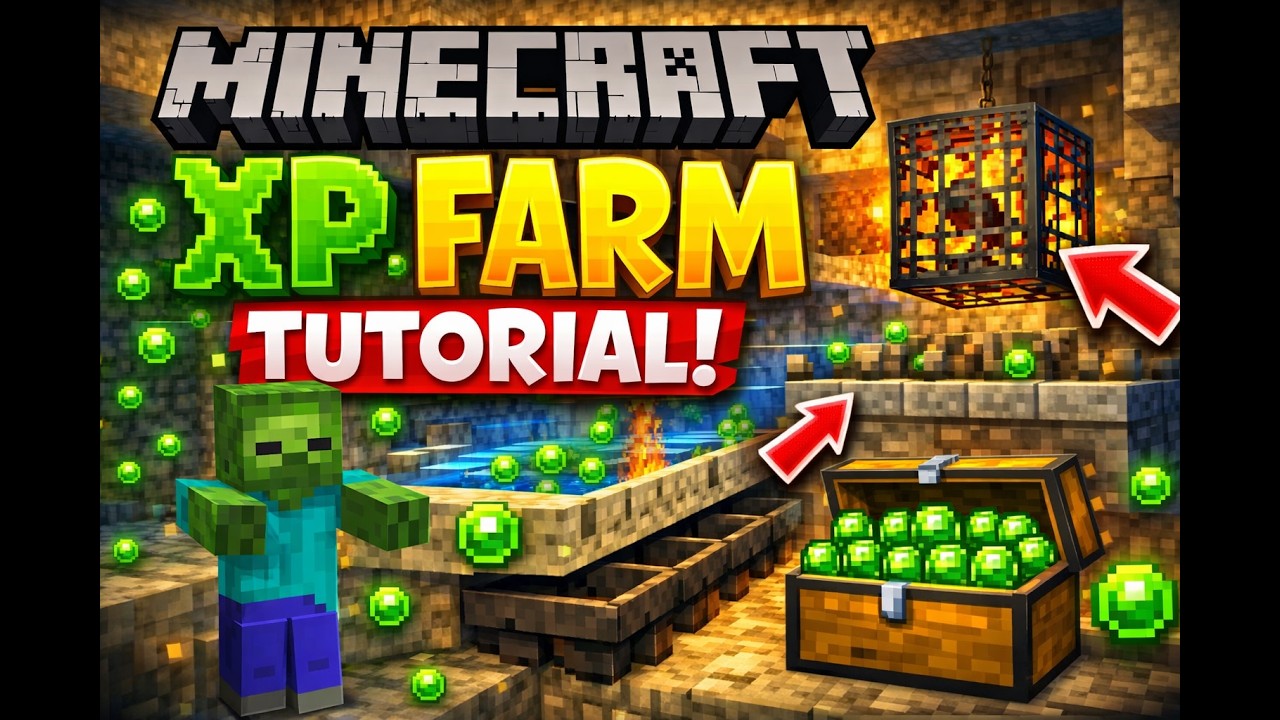 How To Make A Xp Farm In Minecraft