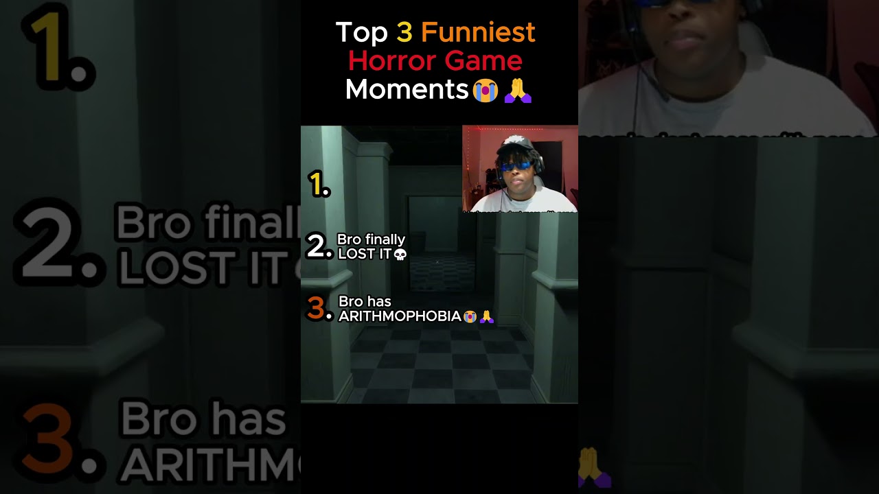 Top 3 FUNNIEST Horror Game Moments&hellip; PART 4 is INSANE! 💀😂