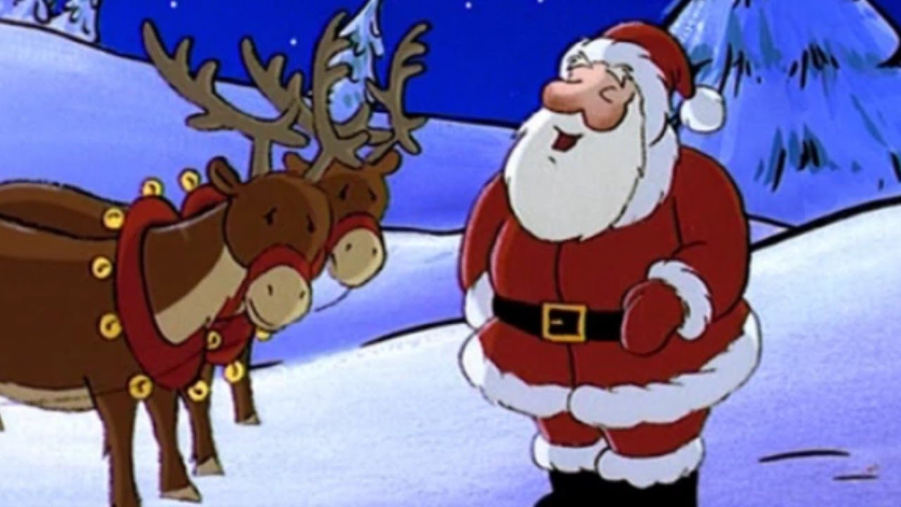 l'histoire du p&egrave;re No&euml;l et de Tom chiffon