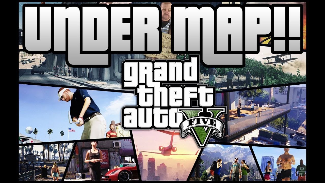 Grand Theft Auto 5 Glitches: Under The Map EASY!