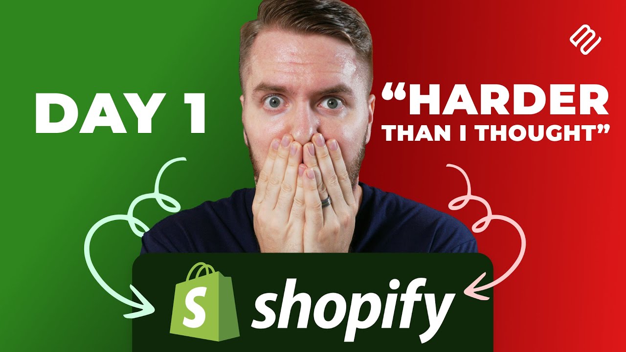 Мой первый день запуска бизнеса по печати по запросу на Shopify.