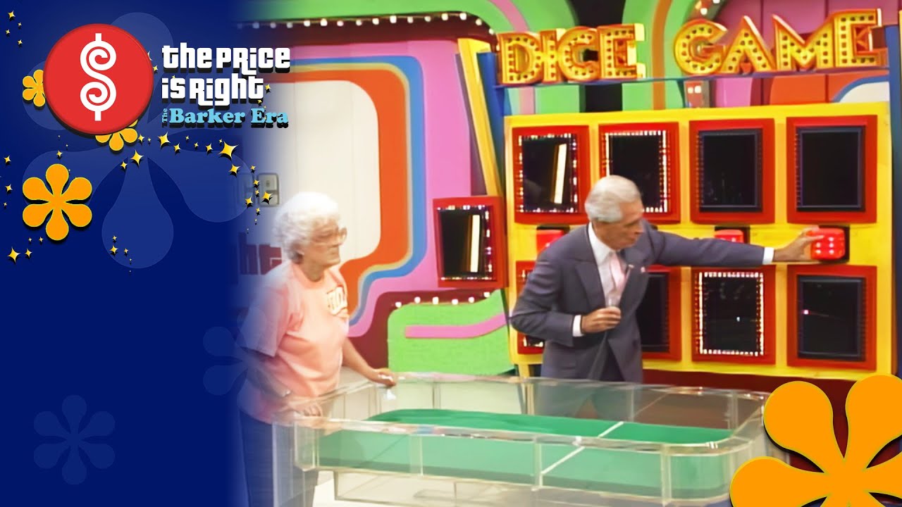 Sweet Contestant Flirts With Bob Barker Before Playing Dice Game | The Price Is Right 1988
