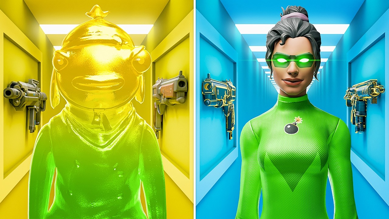 Mythics VS Exotics Race in Fortnite!