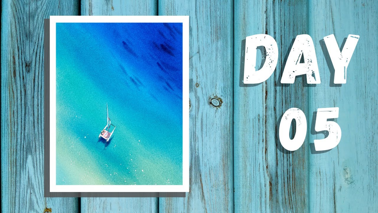 Day 5 of 21 days of summer 2022 Annual Painting challenge