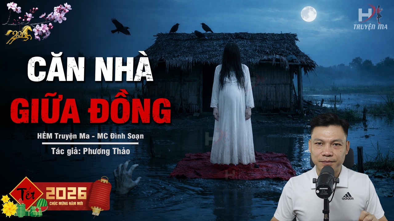 Đọc Truyện Ma: CĂN NHÀ GIỮA ĐỒNG – Oan Thai Chết Độc Ngự Khăn Đỏ Ám Oán MC Đình Soạn Kể