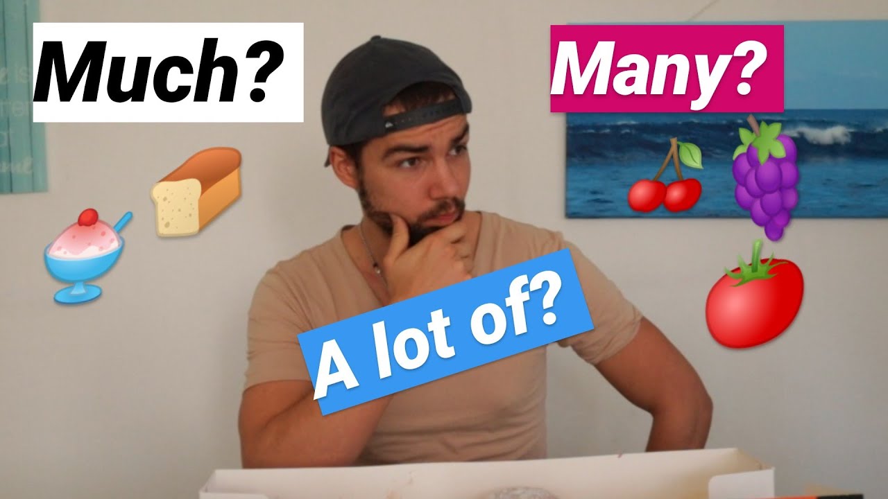 Englische Grammatik! *MUCH, MANY, A LOT OF* Einfach erklärt!