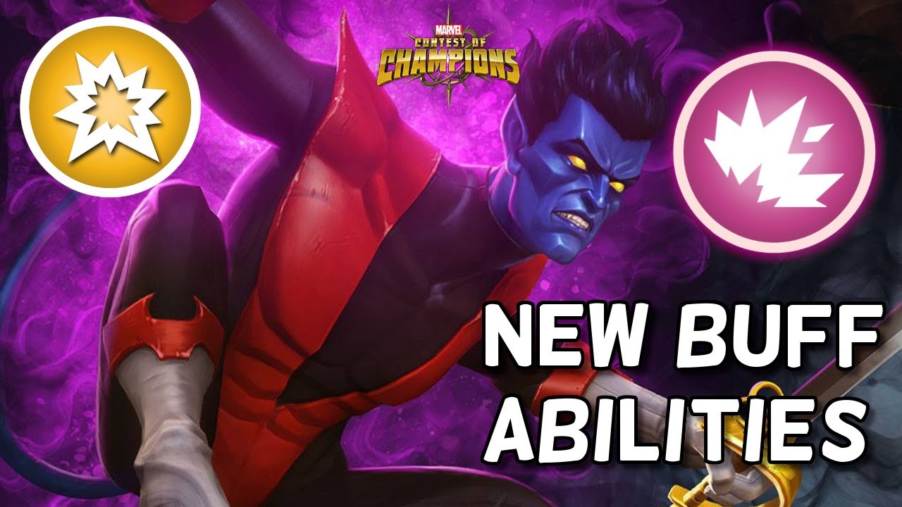Nightcrawler Buff Abilities | Prowess, Cruelty, Damage Ramped up & More |Marvel Contest of Champions