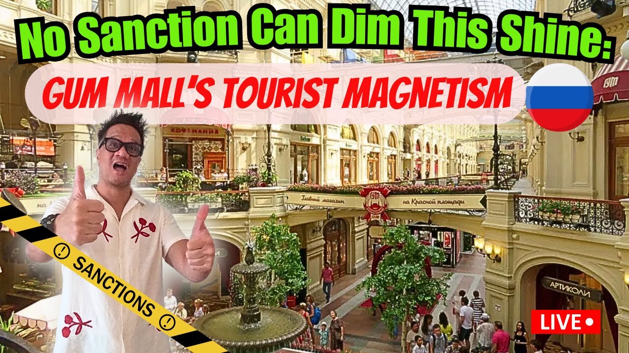Filipino Rebel Inside Moscow's Most Luxurious Mall During Western & European Sanctions 2025