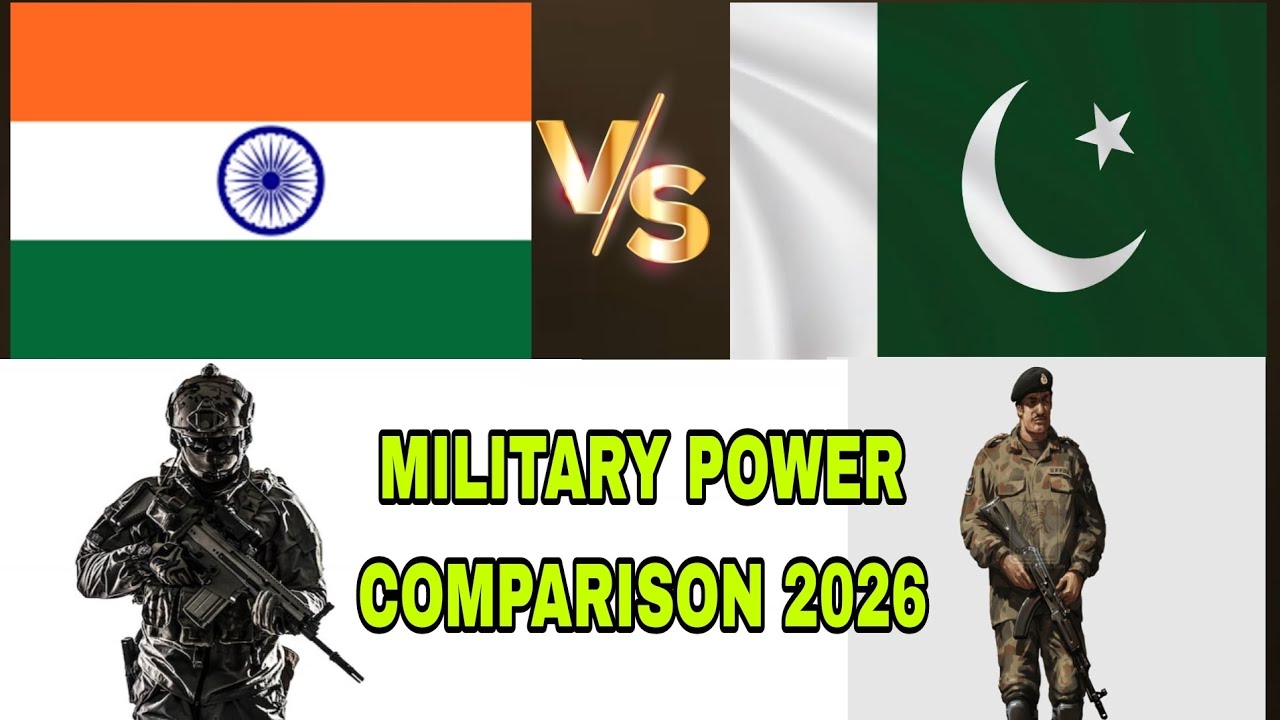India vs Pakistan Military Power 2026 | Pakistan vs India Military Power comparison 2026 #military 