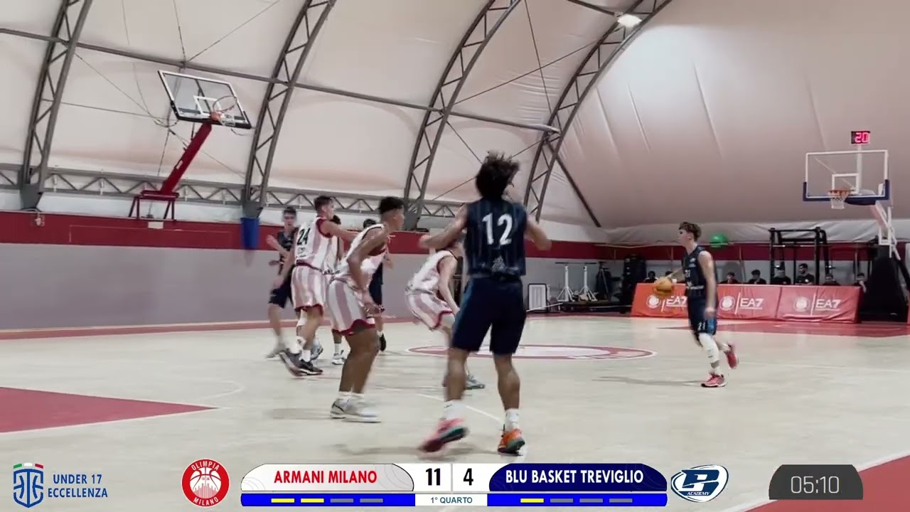 U17: Olimpia Milano - Blu Basket Treviglio