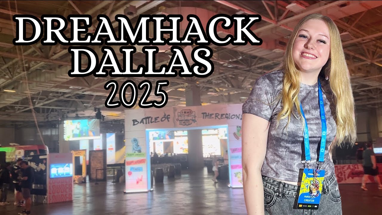 SHE DID WHAT TO THE ROSES?!?!? DreamHack Dallas 2025 Vlog