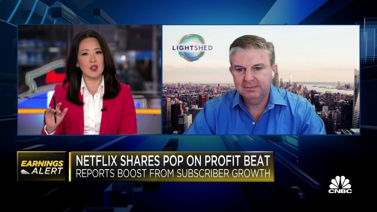 Netflix is 'running away from the pack' this quarter: Lightshed's Greenfield on streaming space