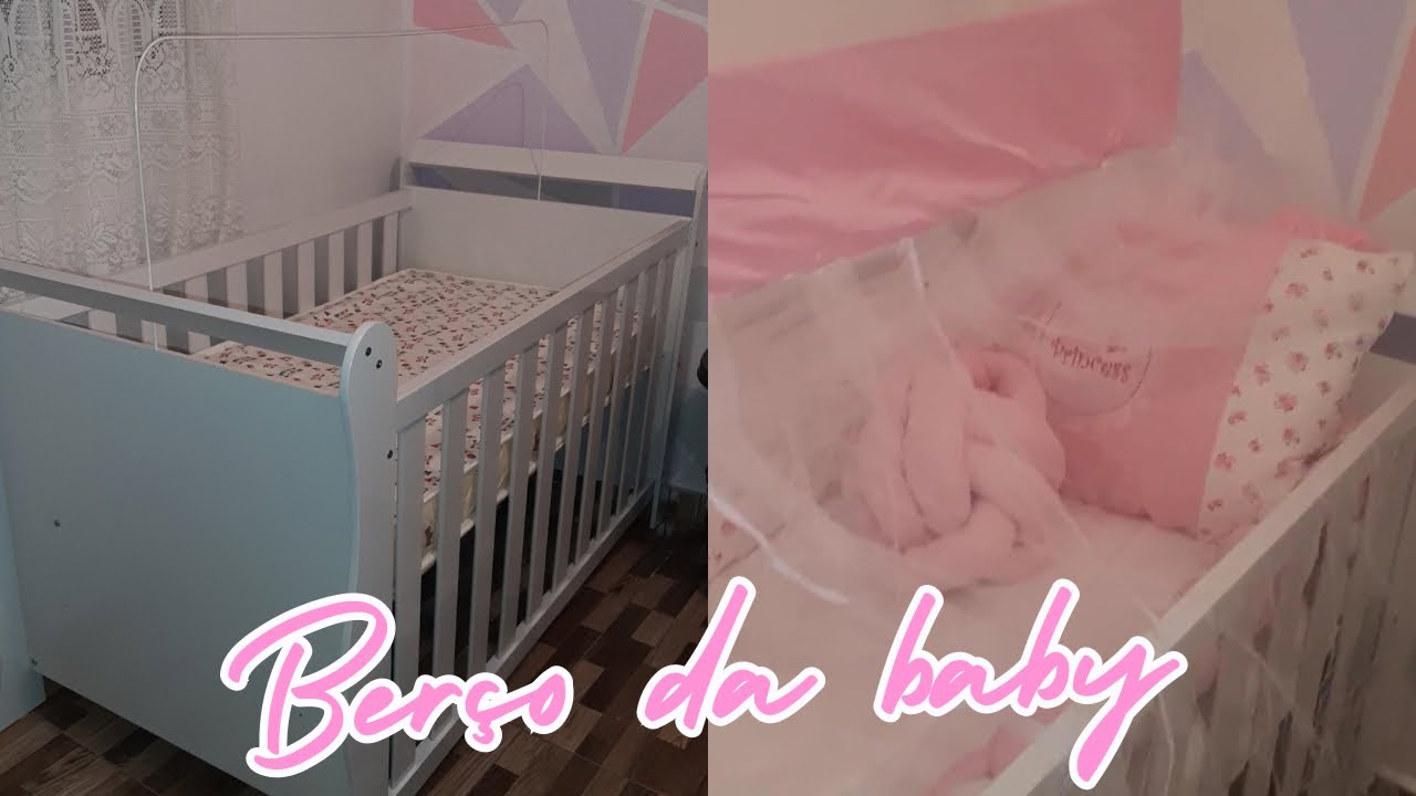 COMPREI O BER&Ccedil;O 2 EM 1 DA GR&Atilde;O DE GENTE | Mostrei todos detalhes e montagem 😍💕 #ber&ccedil;o #graodegente