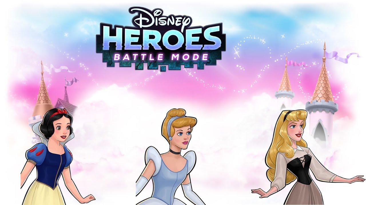 Disney Heroes Battle Mode - Snow White, Cinderella and Sleeping Beauty