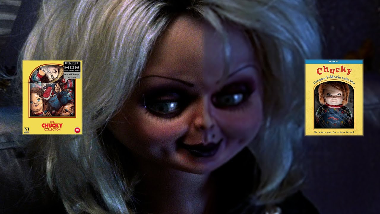 Bride of Chucky (1998) 4K UHD Blu-ray Comparison | Childs Play 4K Collection