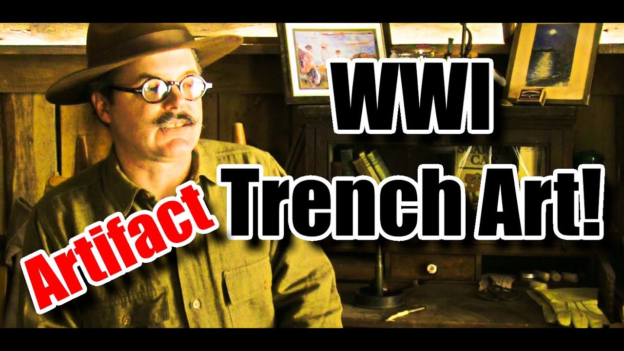 Artifact of the Week: WWI World War One Trench Art and Trench Lighter