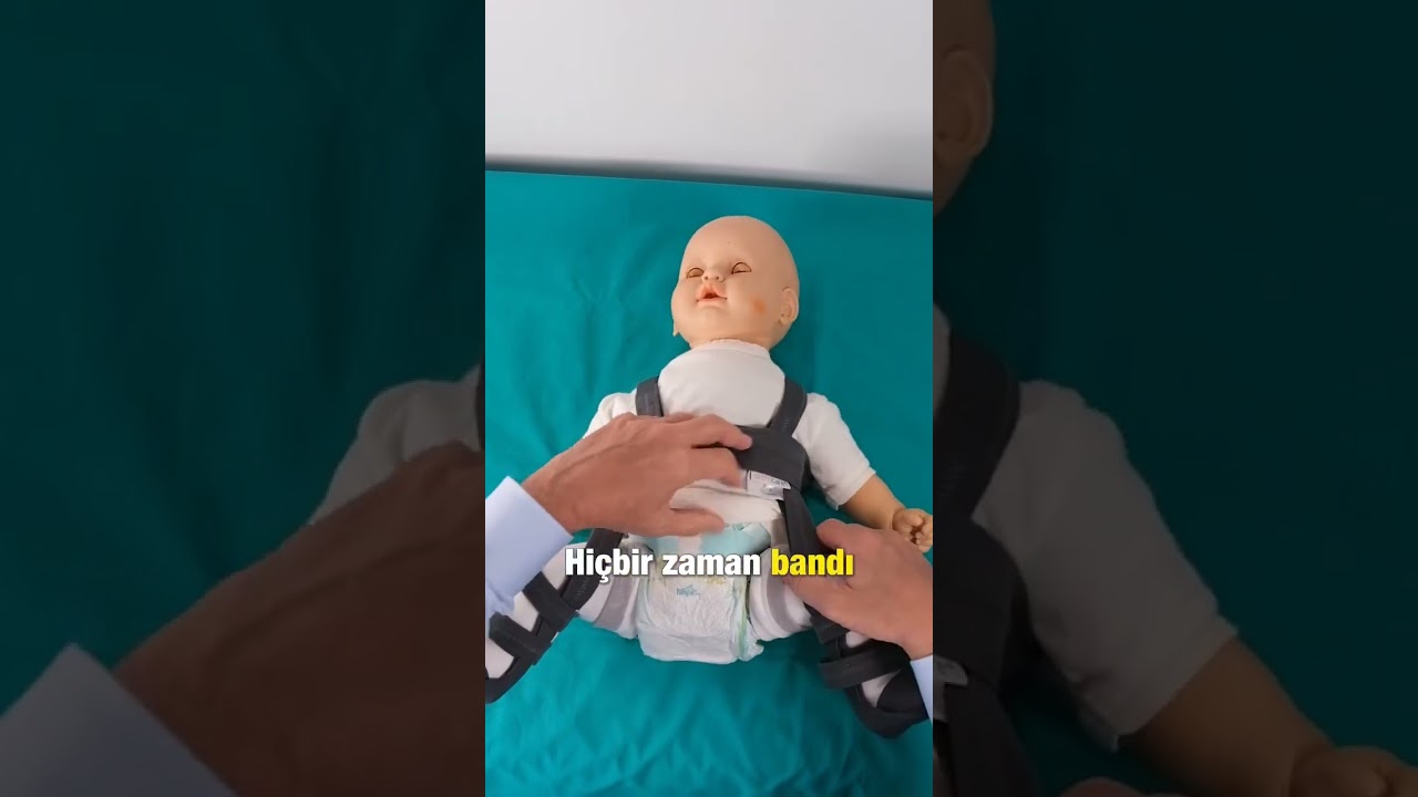 Pavlik bandaj uygulama..