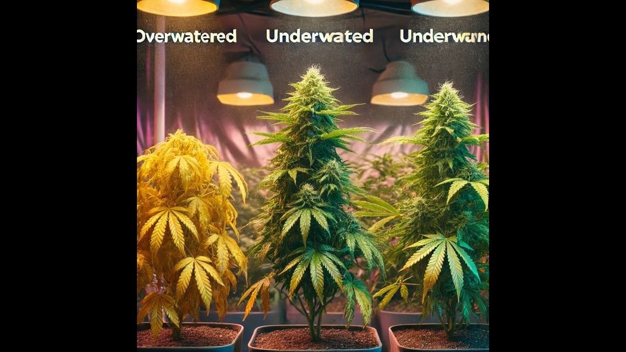 Watering Your Cannabis Plants: How to Avoid Overwatering and Underwatering