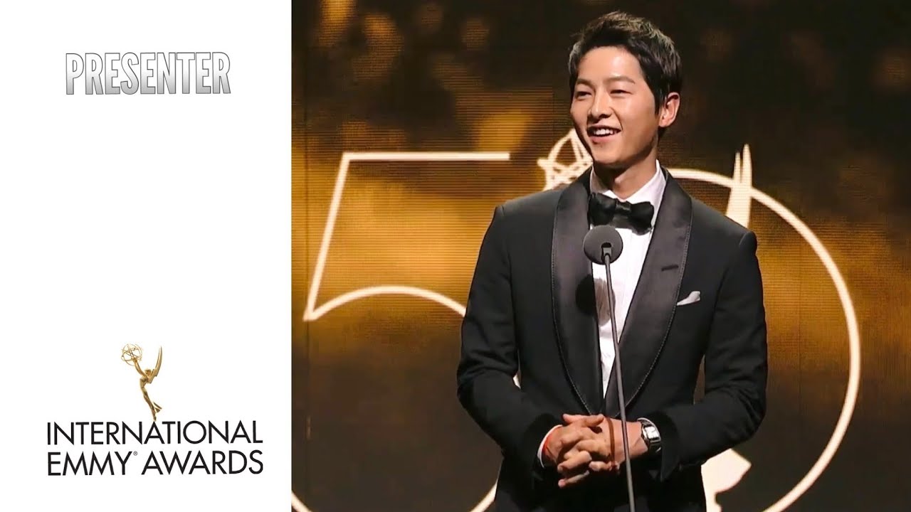 한국어•ENG║🏆 2022 International Emmy Awards Presenter #송중기 #SongJoongKi