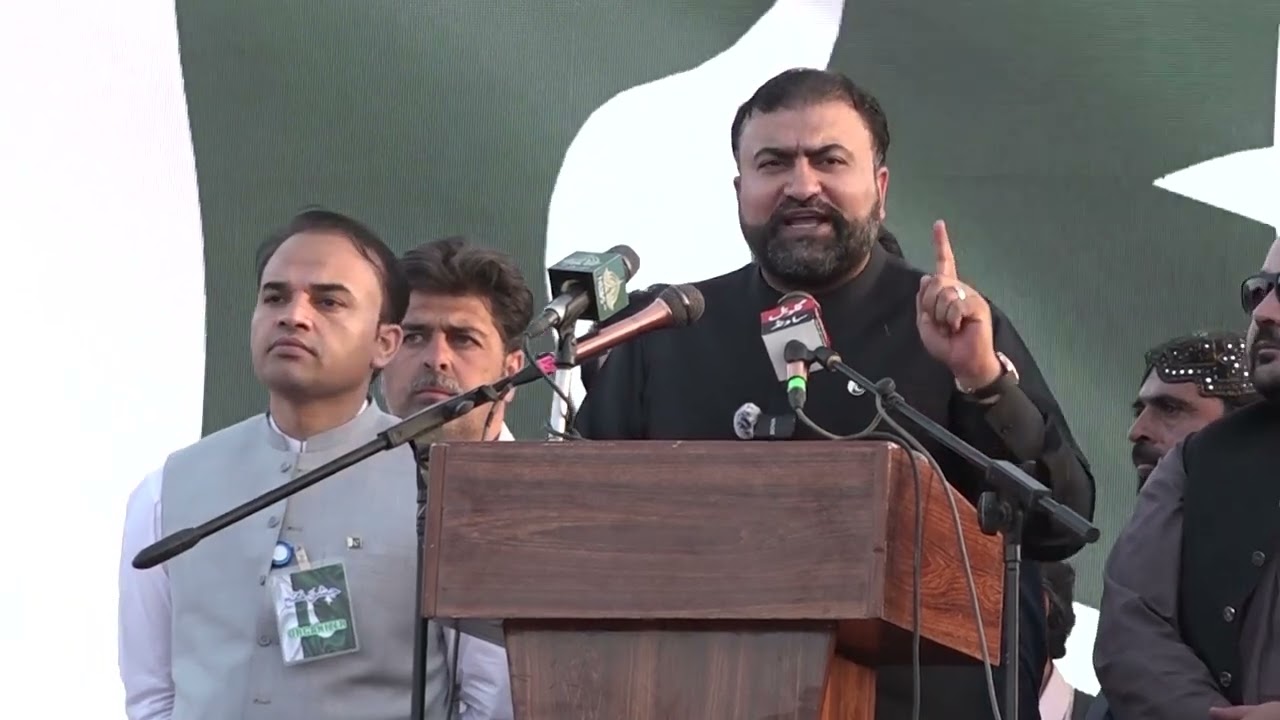 CM Sarfaraz Bugti speech in Jashan e Fatah Jalsa in Quetta