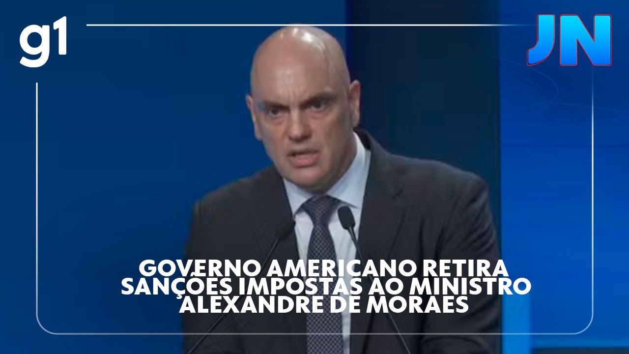 Governo americano retira san&ccedil;&otilde;es impostas ao ministro Alexandre de Moraes