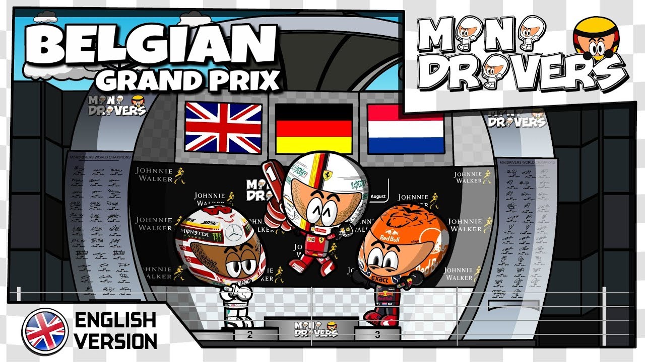 [EN] MiniDrivers - 10x13 - 2018 Belgian Grand Prix