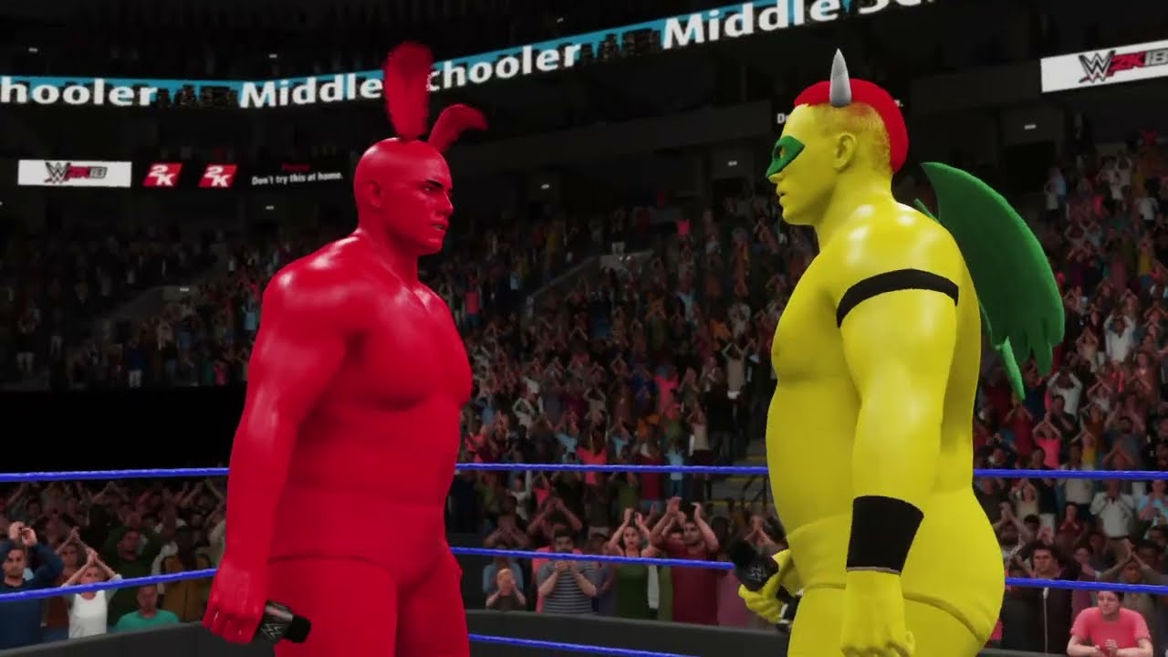 WWE 2K18 Bowser Calls Out Clifford
