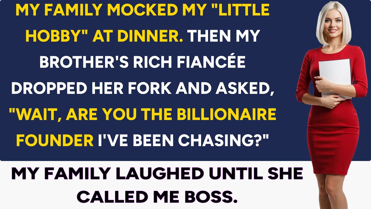 My Family Mocked My “Little Hobby” At Dinner — They Didn’t Know I Owned Their Debt.