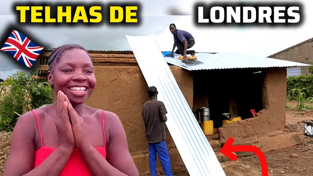 Telhas Vieram de Londres🇬🇧: A Casa Da Dona Nina Está Ganhando Cobertura 